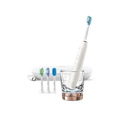 Philips Sonicare DiamondClean Smart 9500 Rechargeable Electric Toothbrush, Rose Gold HX9924/61