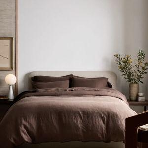 Linen Duvet Cover Set | Quince in Espresso