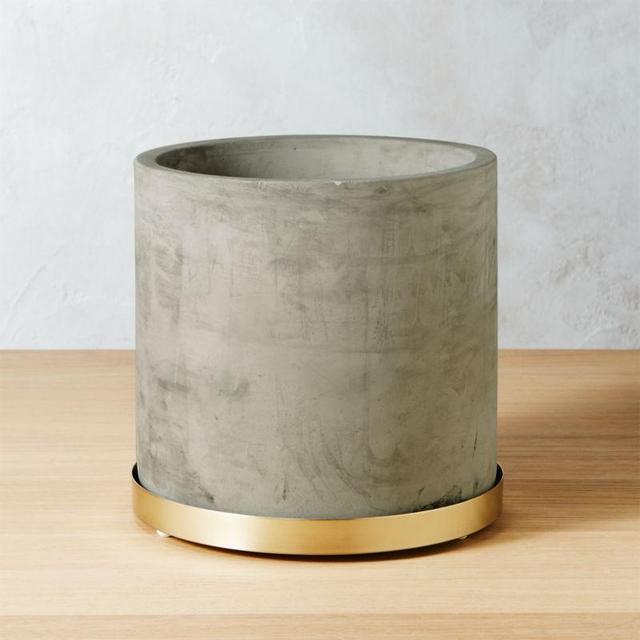 Moda Small Cement Planter
