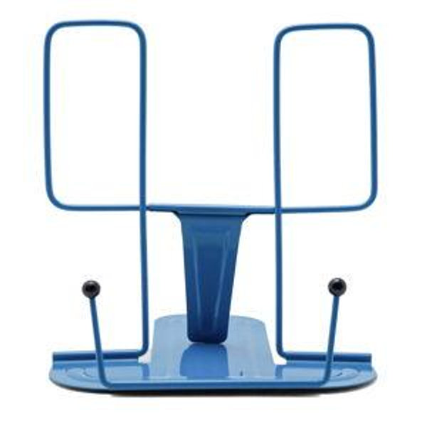 Metal Cook Book Stand - Blue