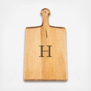 Monogram Maple Paddle Cutting Board