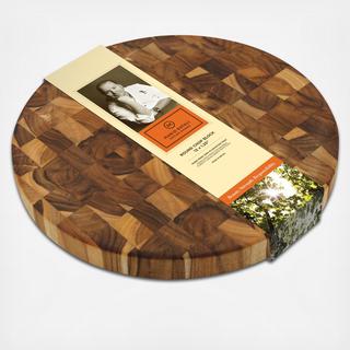 Mario Batali End Grain Round Chop Block