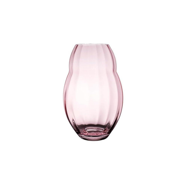 Villeroy & Boch - Rose Garden Home Vase, 48 oz, Crystal Glass, Pink