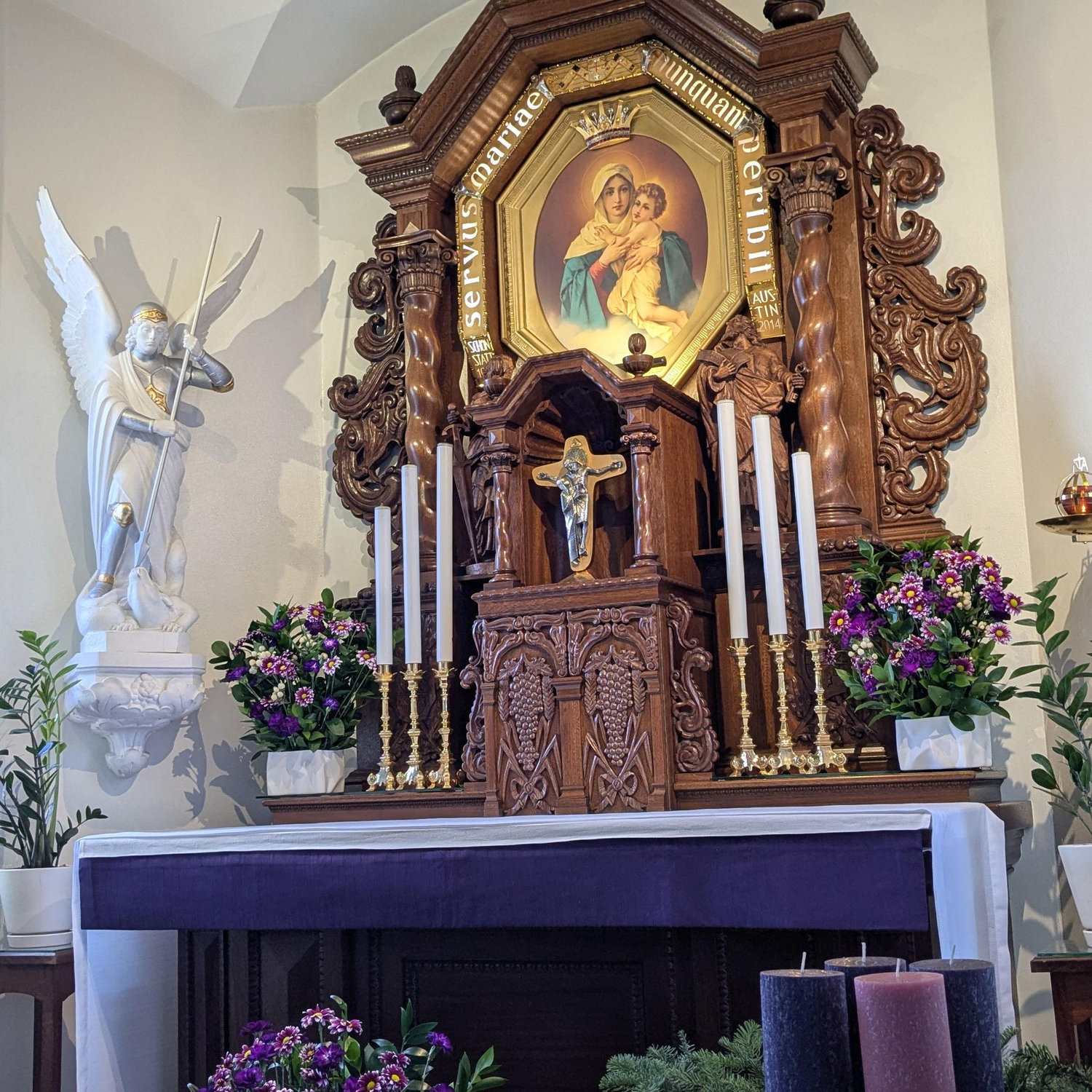 The chapel we prayed in together the morning after getting engaged