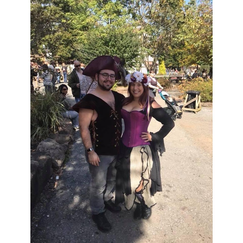 Halloween time at the PA Renn Faire.