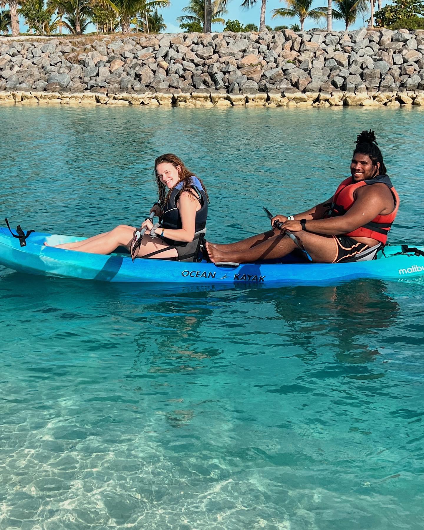 Kayaking in the Bahamas