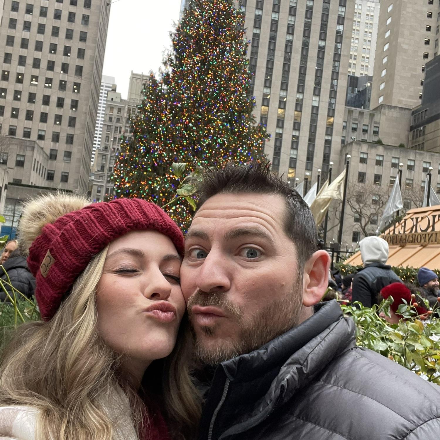 NYC at Christmas time