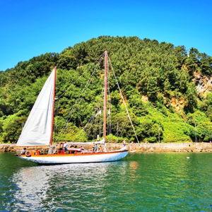 Sailing on San Sebastian