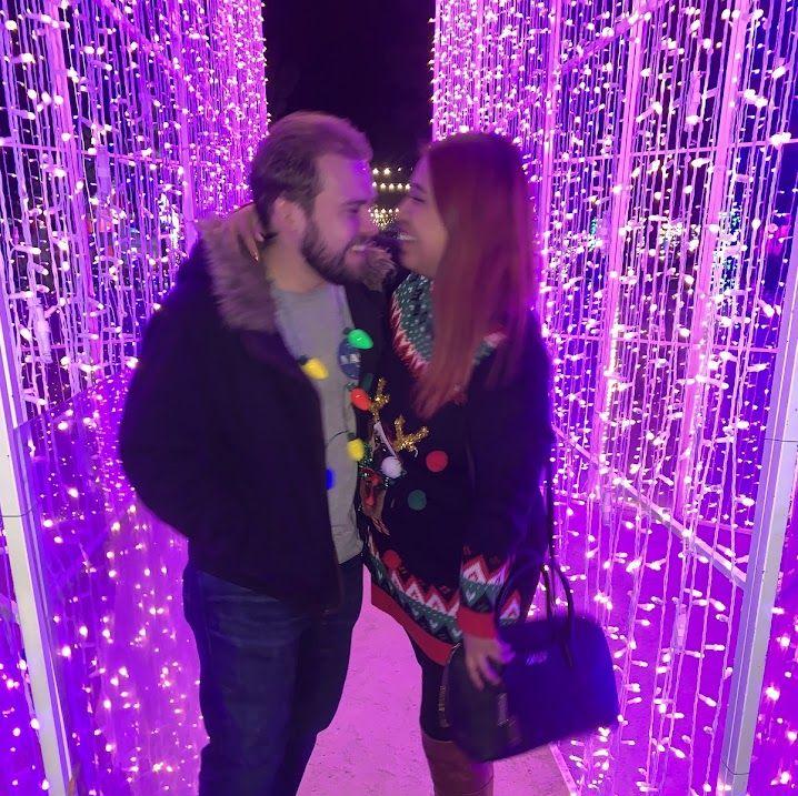 Our first Christmas dating