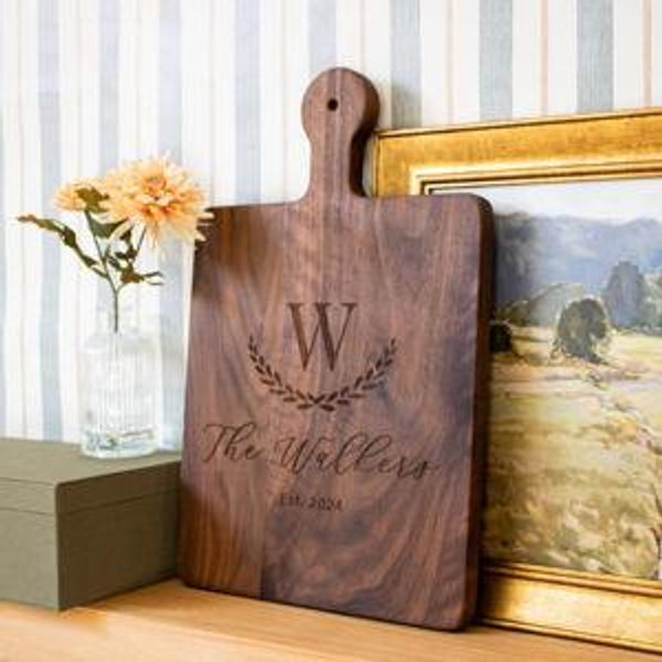 Charcuterie Board Personalized Cutting Board | Wedding Gift - Etsy