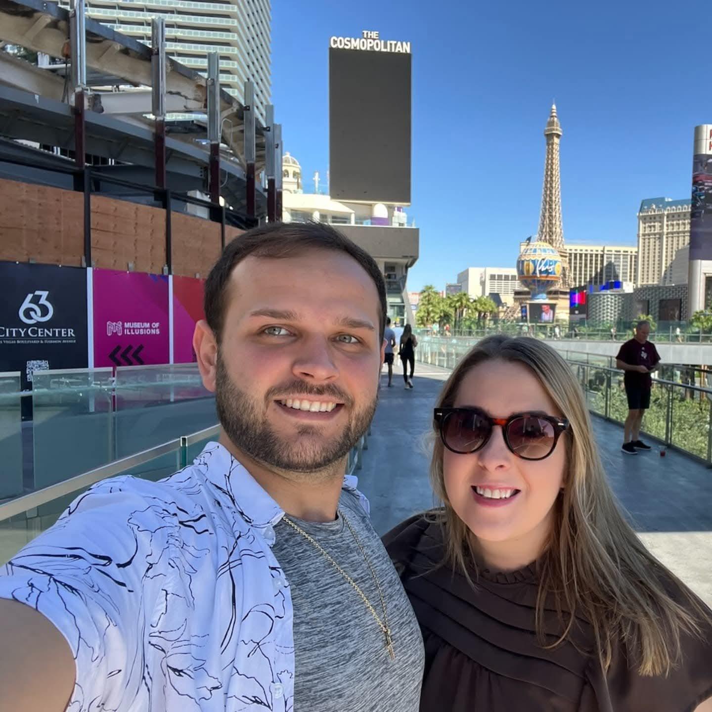 Our first trip together to Las Vegas!