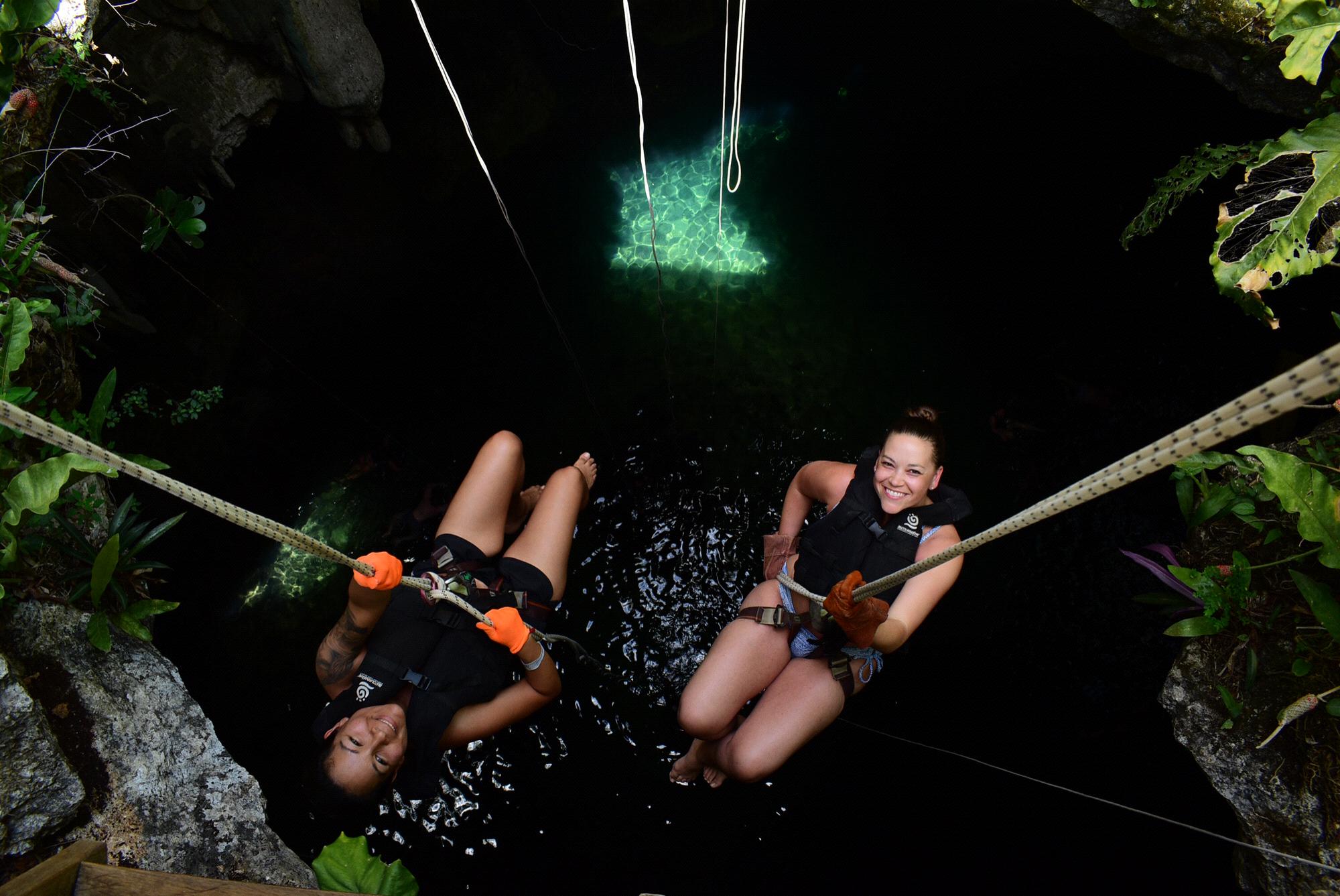 One of the scariest 😰 adventures I've done. Jen had to calm me down