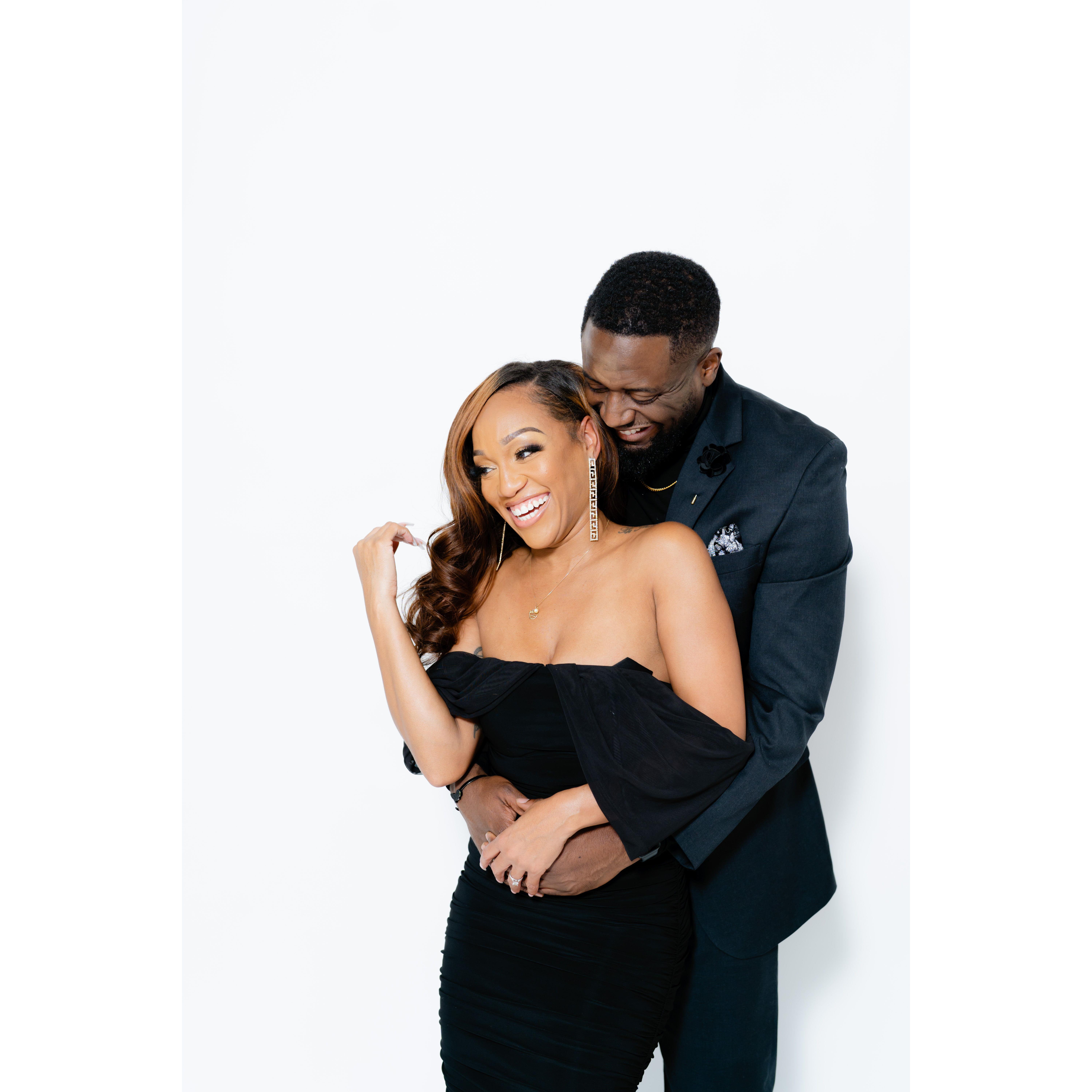 Engagement Shoot. Cierra's genuinely laughing. Love this!