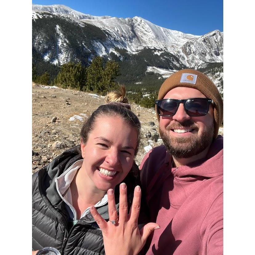 Yay! We're engaged!