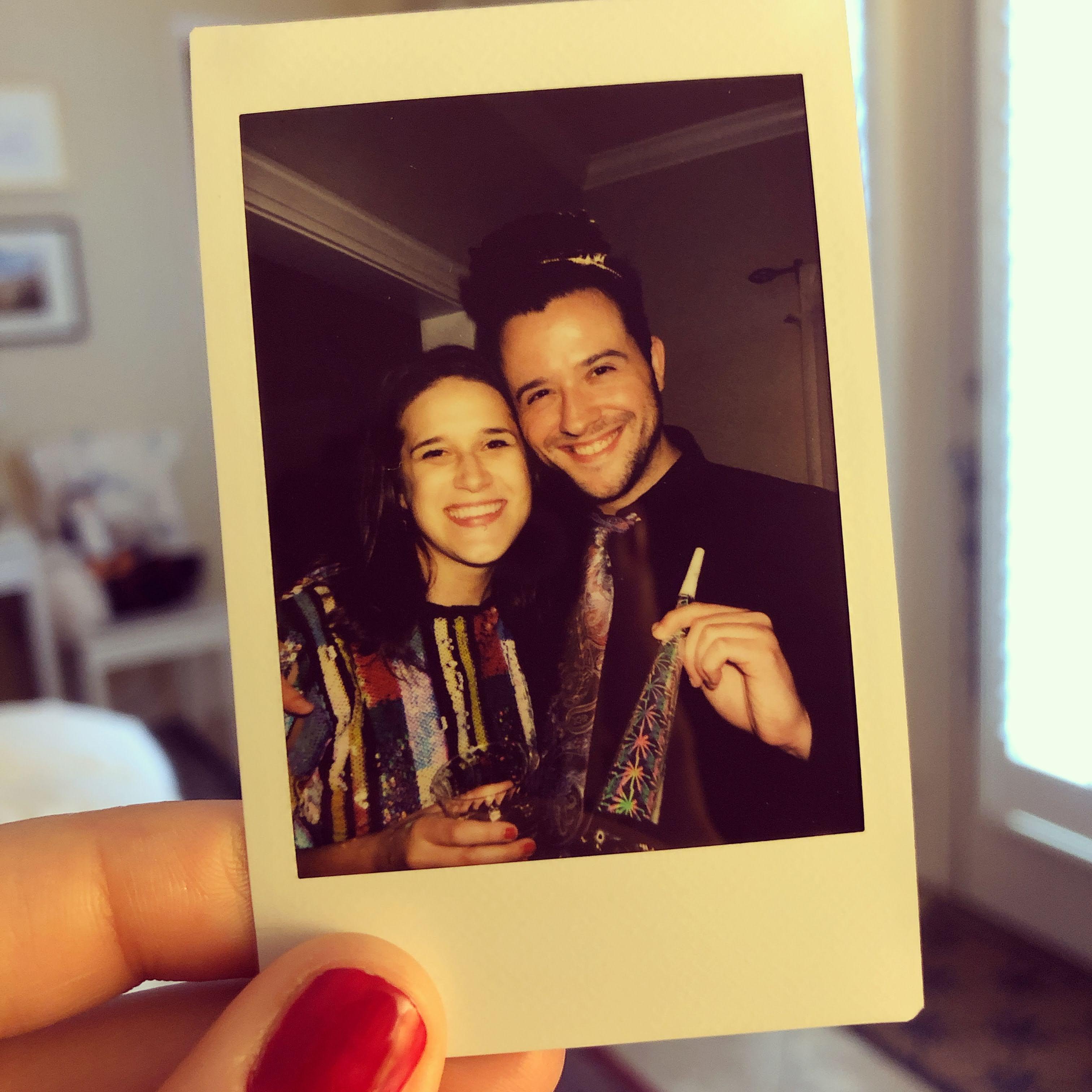 Happy New Year 2020! Look at those smiling faces with no idea what's in store. We can't imagine #quarantinelife with anyone else by our side!