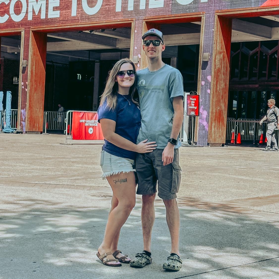 Our first trip to Nashville together (my first trip there in general 😅)