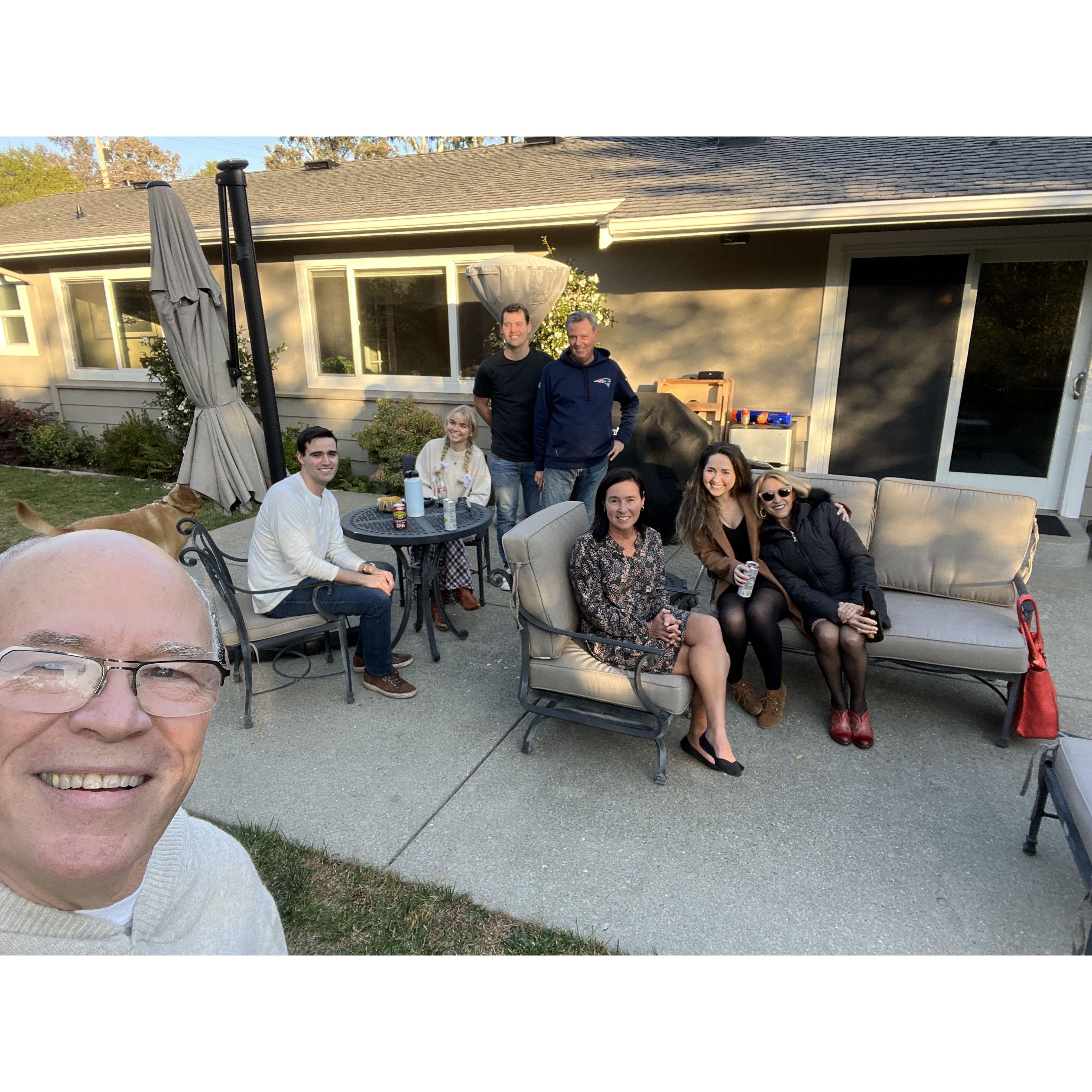 November 24, 2022 - Our families spent Thanksgiving together at the Supple's home!