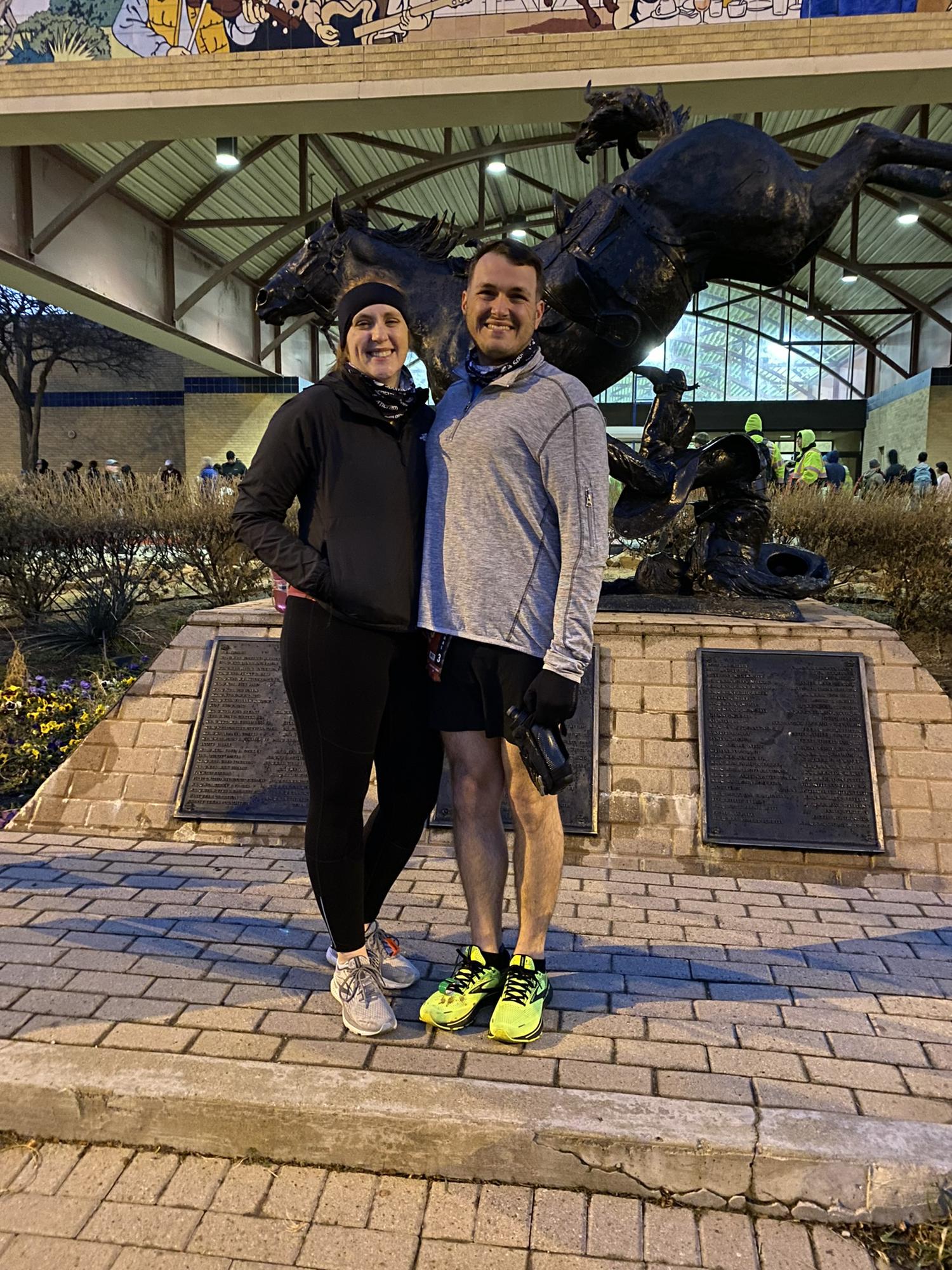 Before our first big race!