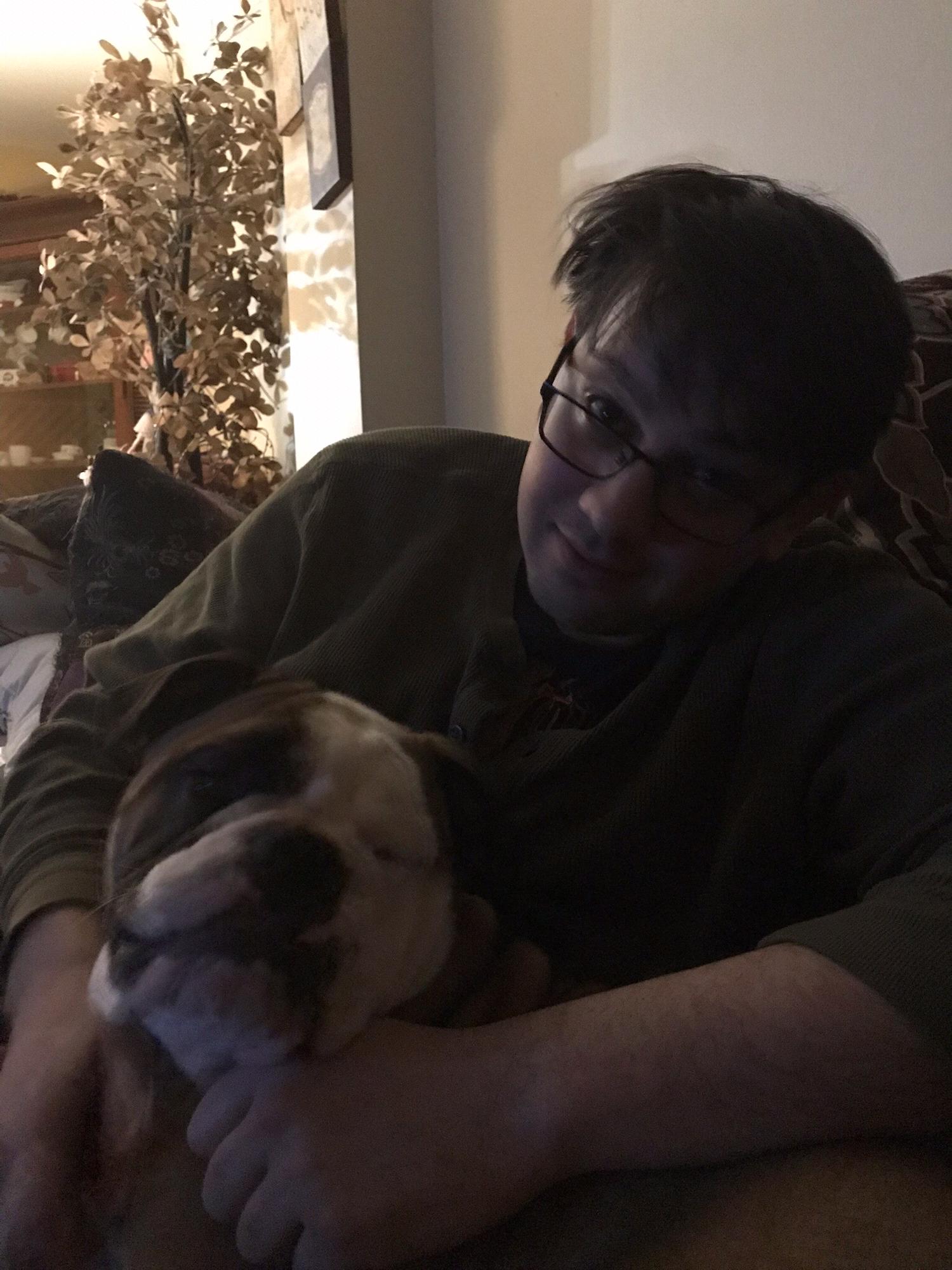 Two hunks.