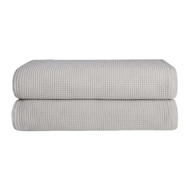 Cozy Earth Waffle Bath Sheets, Set of 2