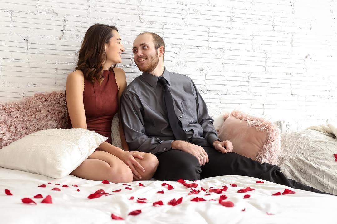 The Wedding Website of Brooklyn Pinks and Mitchell Clark