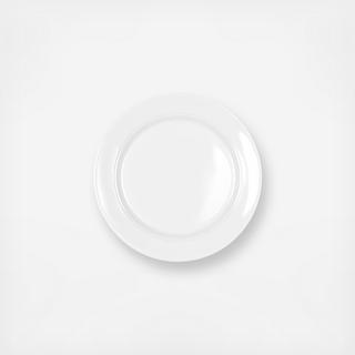 Diamond Round BPA Free Melamine Appetizer Plate, Set of 4