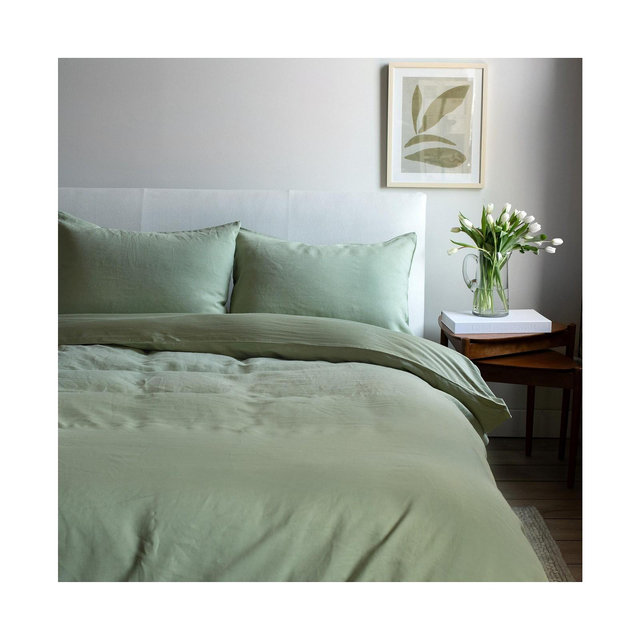 French Linen and Cotton Duvet & Sham Set - King/Cal King