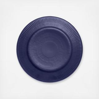 White Fluted Salad Plate