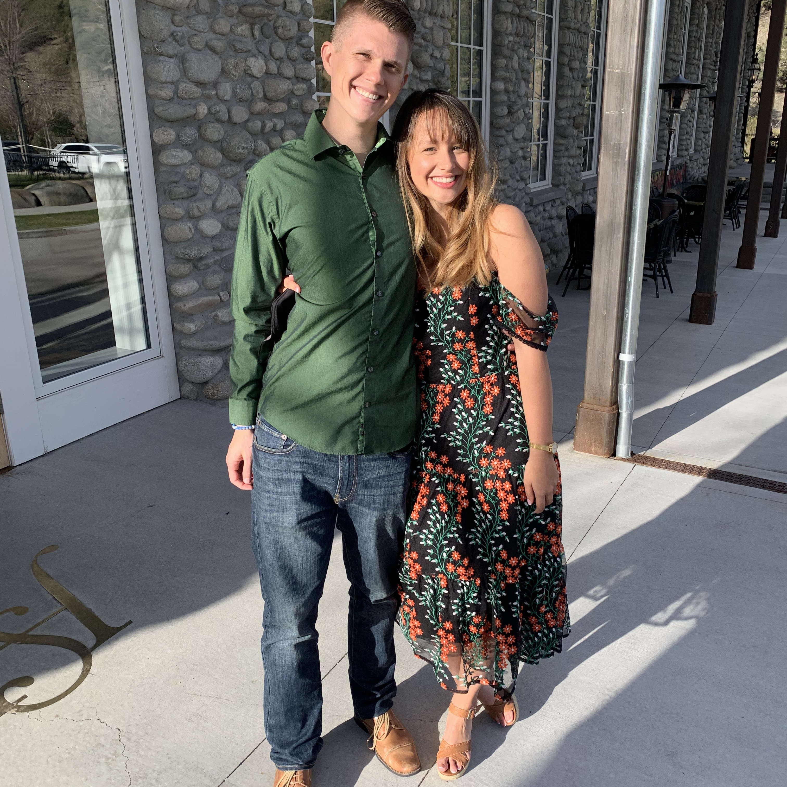 Celebrating the new Mr. and Mrs. Malman