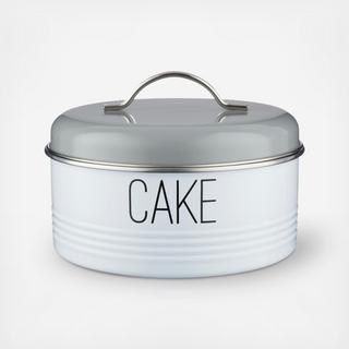 Vintage Mayfair Cake Storage Tin