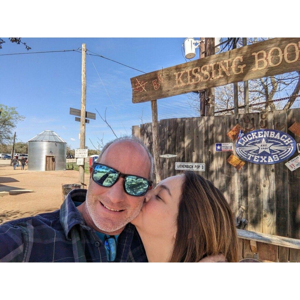 We are always up for a Kissing Booth!
