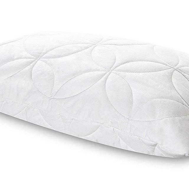 Tempur-Pedic TEMPUR-Cloud Soft & Conforming Queen Size Pillow, Soft Support Washable Cover, Assembled in the USA, 5 YR Warranty White