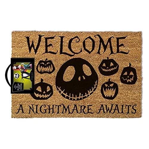 Nightmare Before Christmas Doormat A Nightmare Awaits 40 x 60 cm Pyramid Tappeti