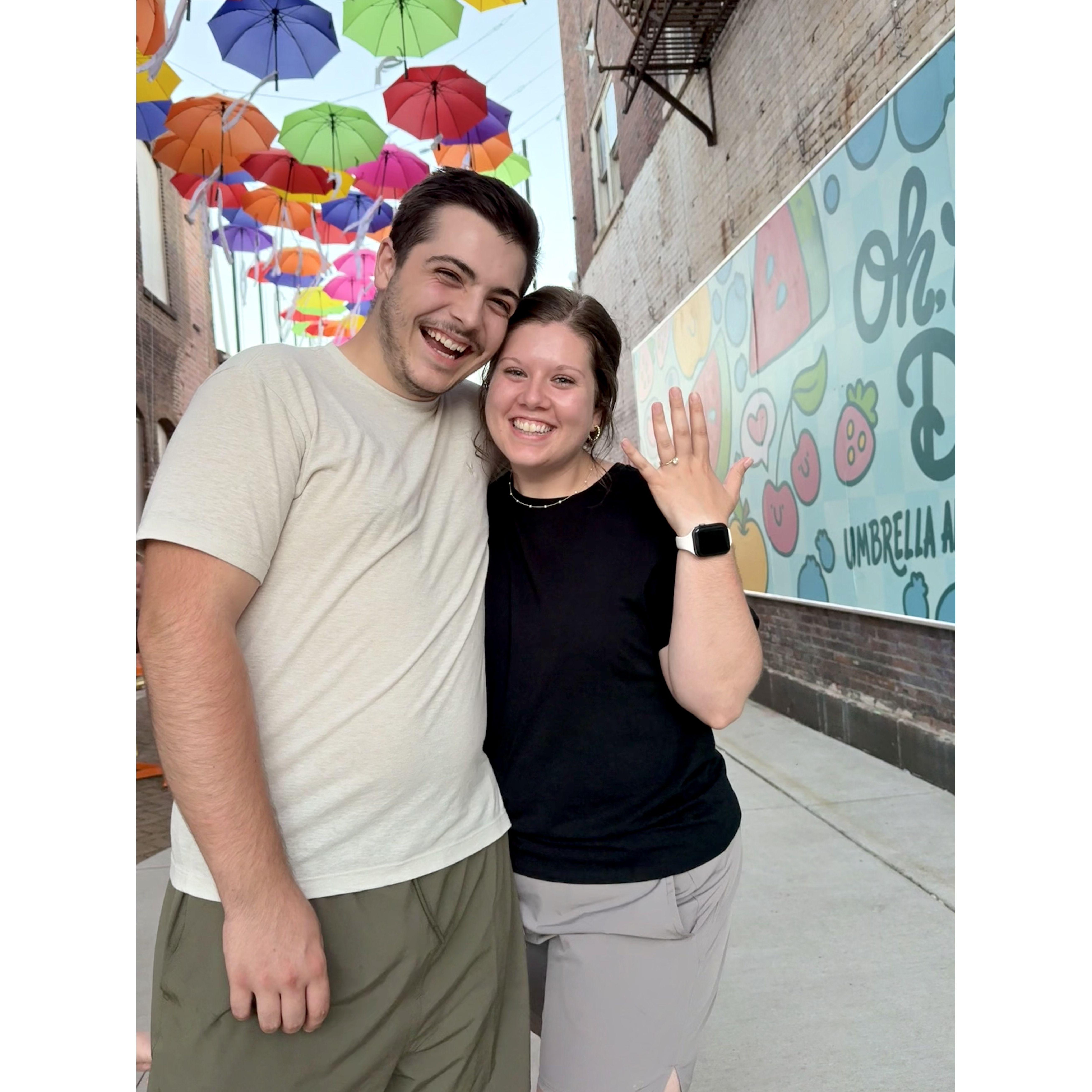 We are so excited for forever together!