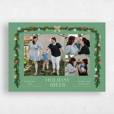 Green Holiday Card - Stratford