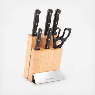 Essentials Quadro Duo 7-Piece Knife Block