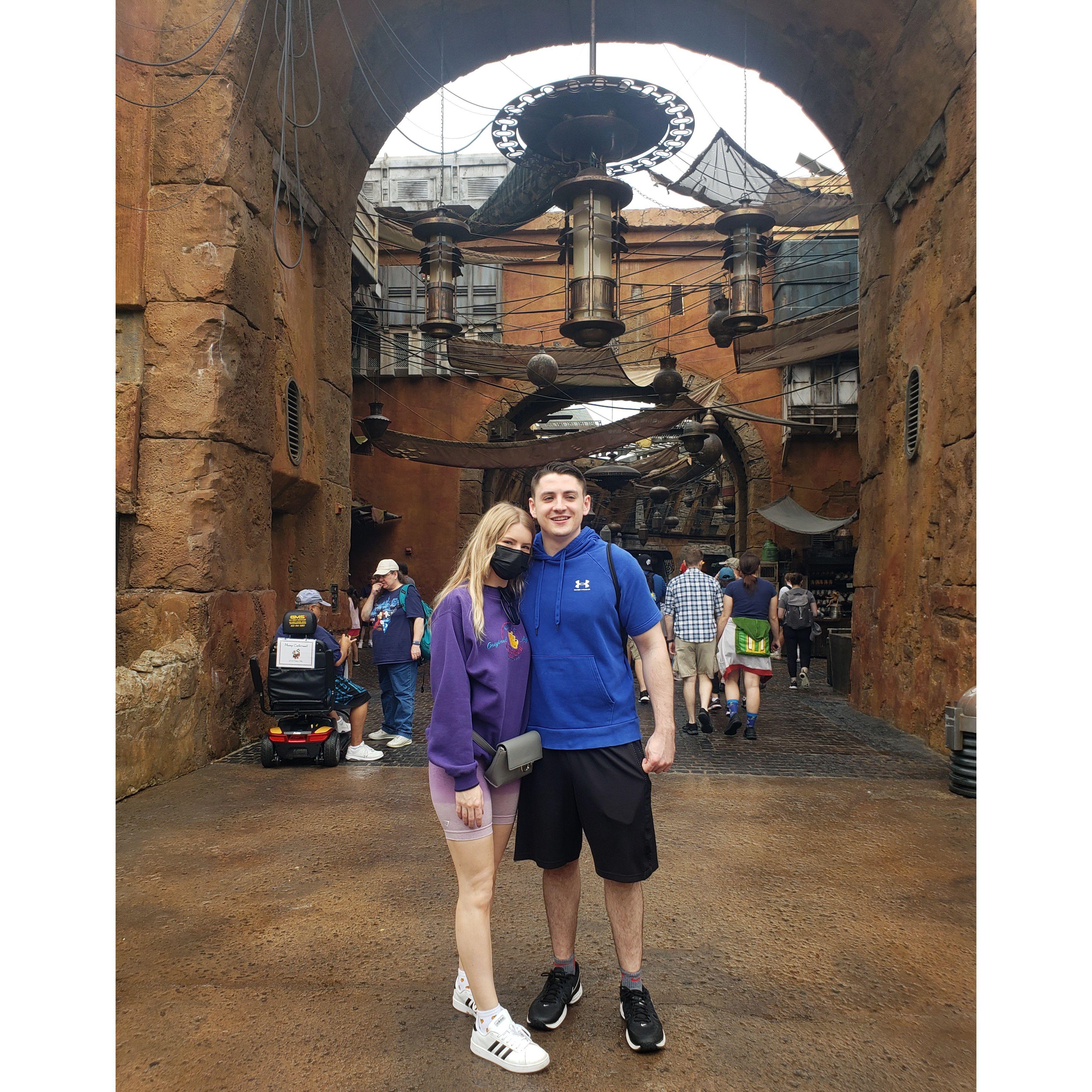 At Star Wars Disney World