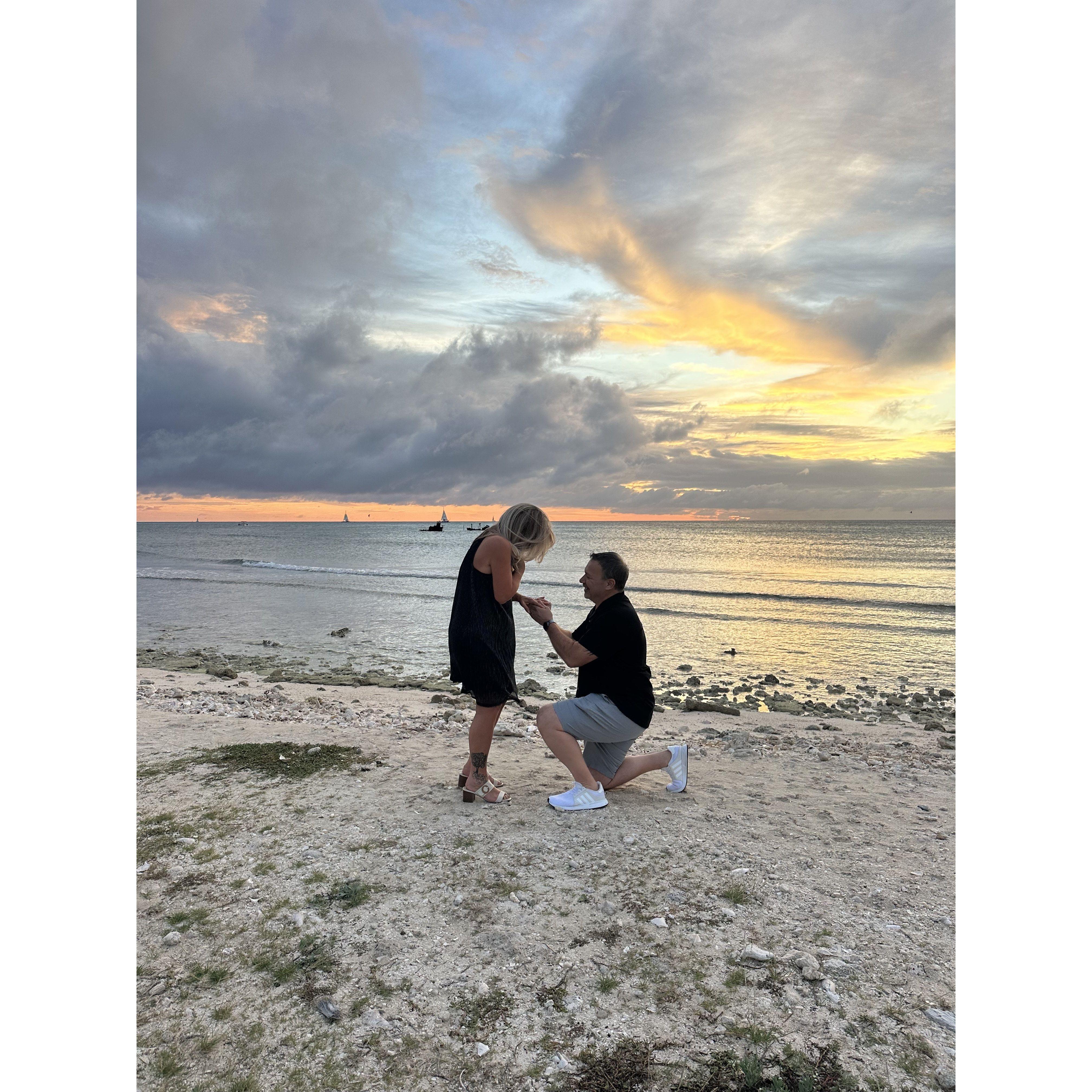 Oh lord, hold me up.  Sweet ass is on one knee.