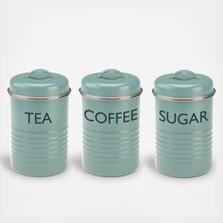 Summerhouse 3-Piece Storage Canister Set