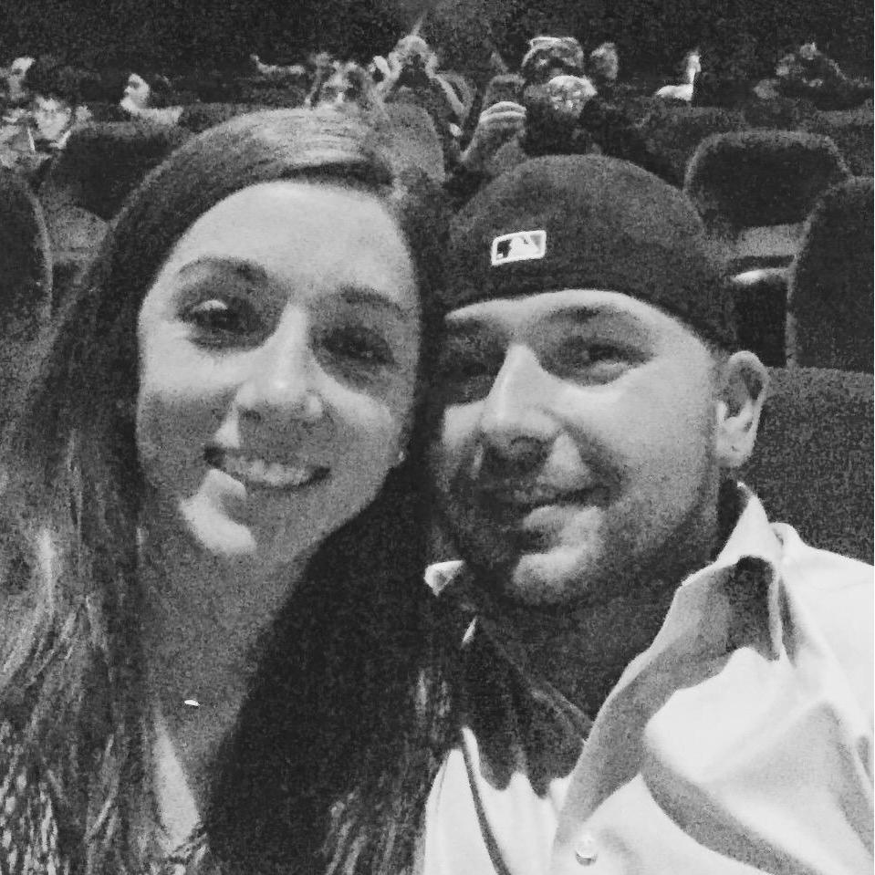 Our first photo together, pre Star Wars