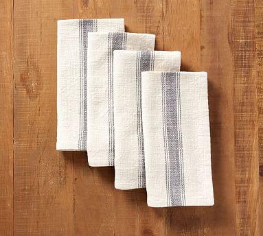 French Stripe Napkin Set of 4
