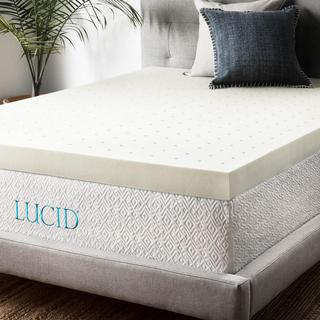 4 Inch Ventilated Memory Foam Mattress Topper