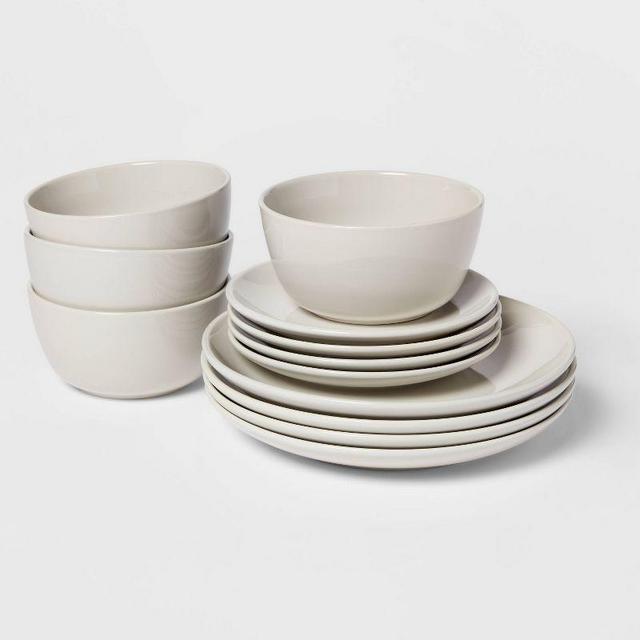 12pc Stoneware Avesta Dinnerware Set - Project 62™