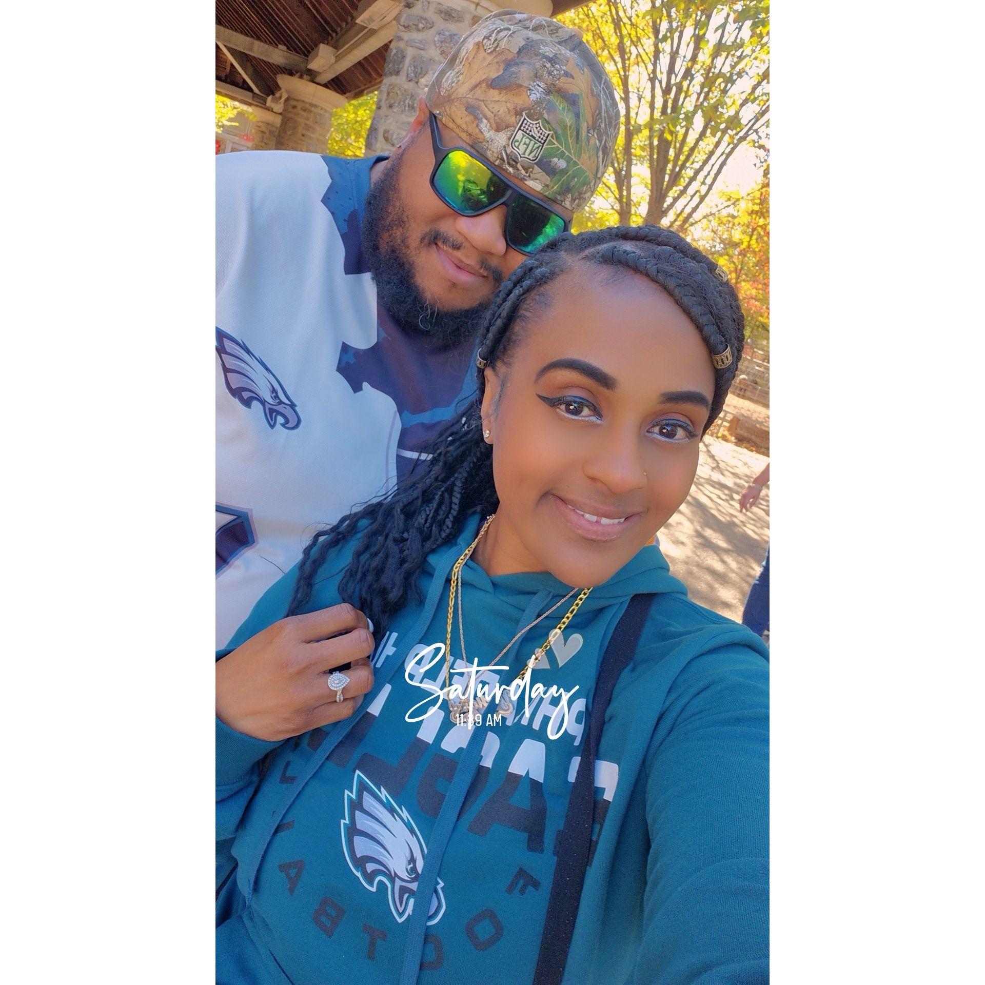 "He made me become an Eagles Fan"
