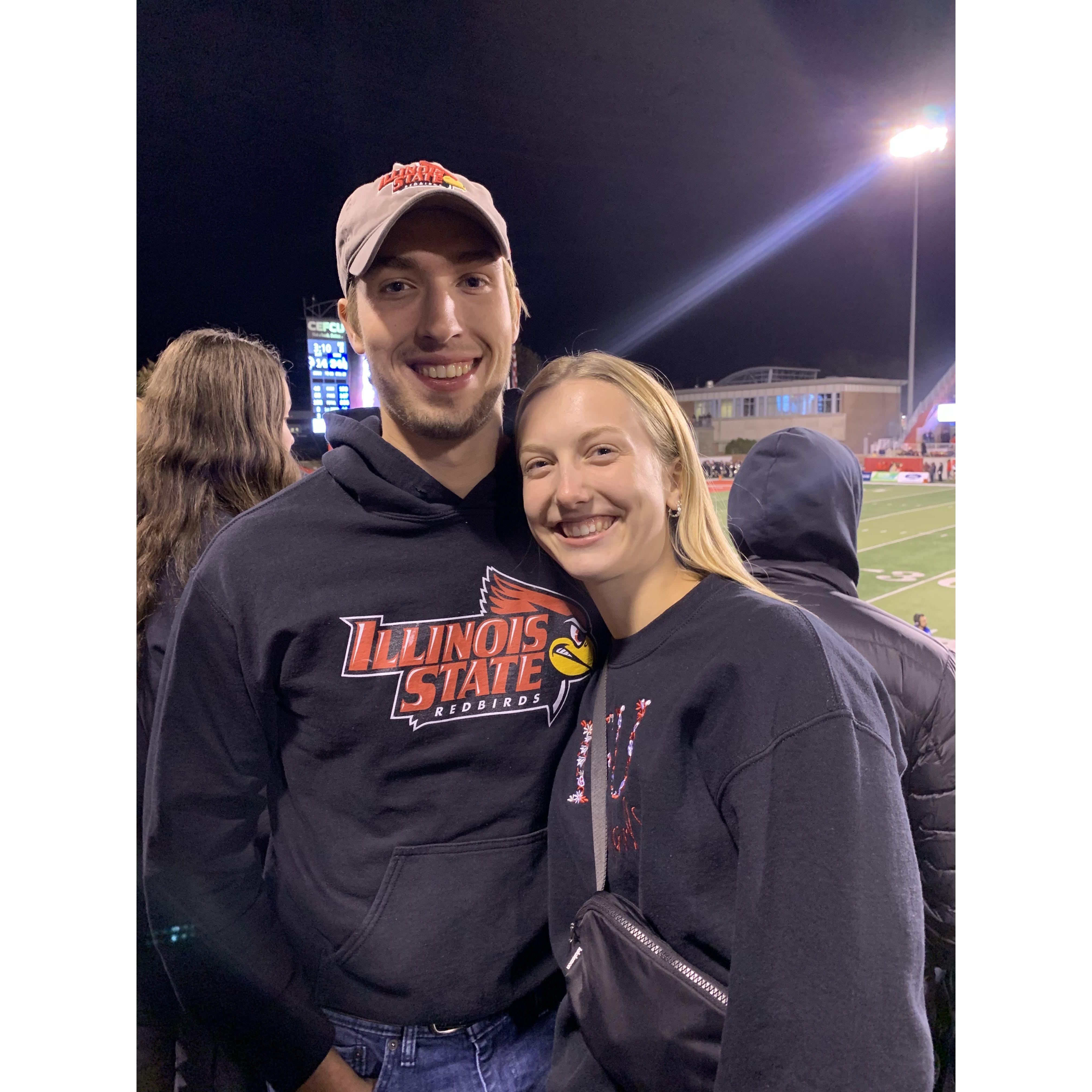 First ISU football game