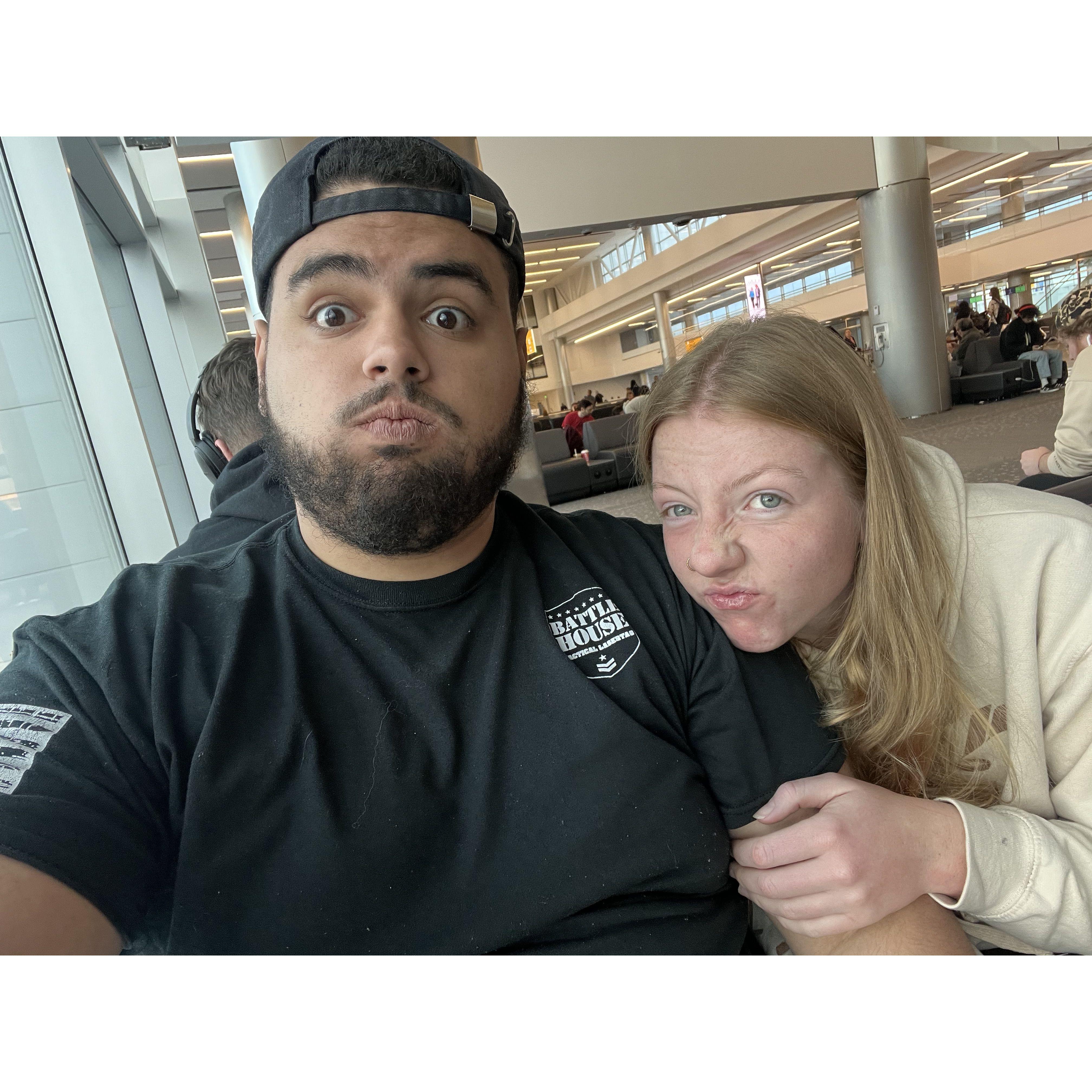 First flight together!