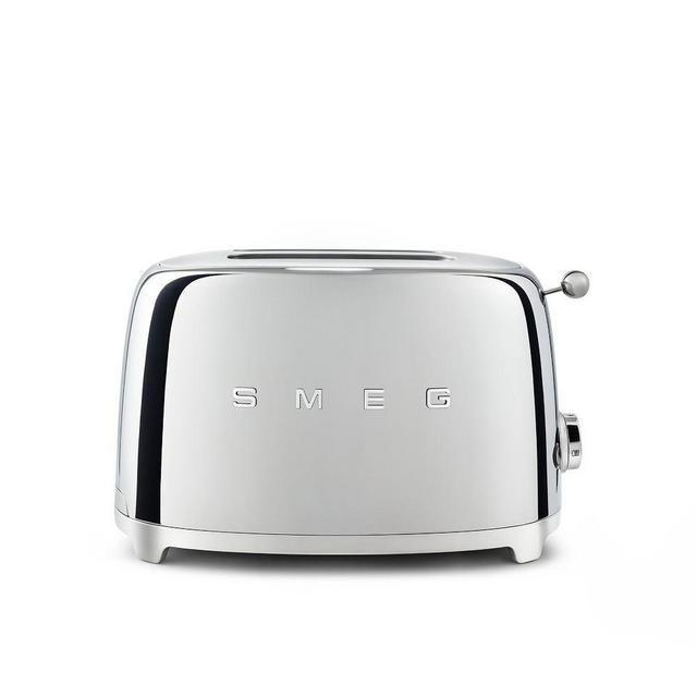 Smeg Toaster, 2 Slice, Chrome