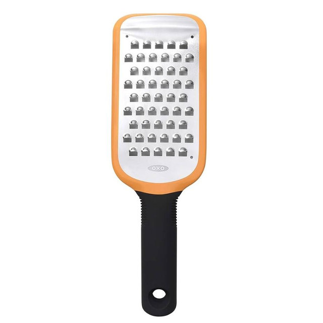 OXO Good Grips Etched Coarse Grater, Orange