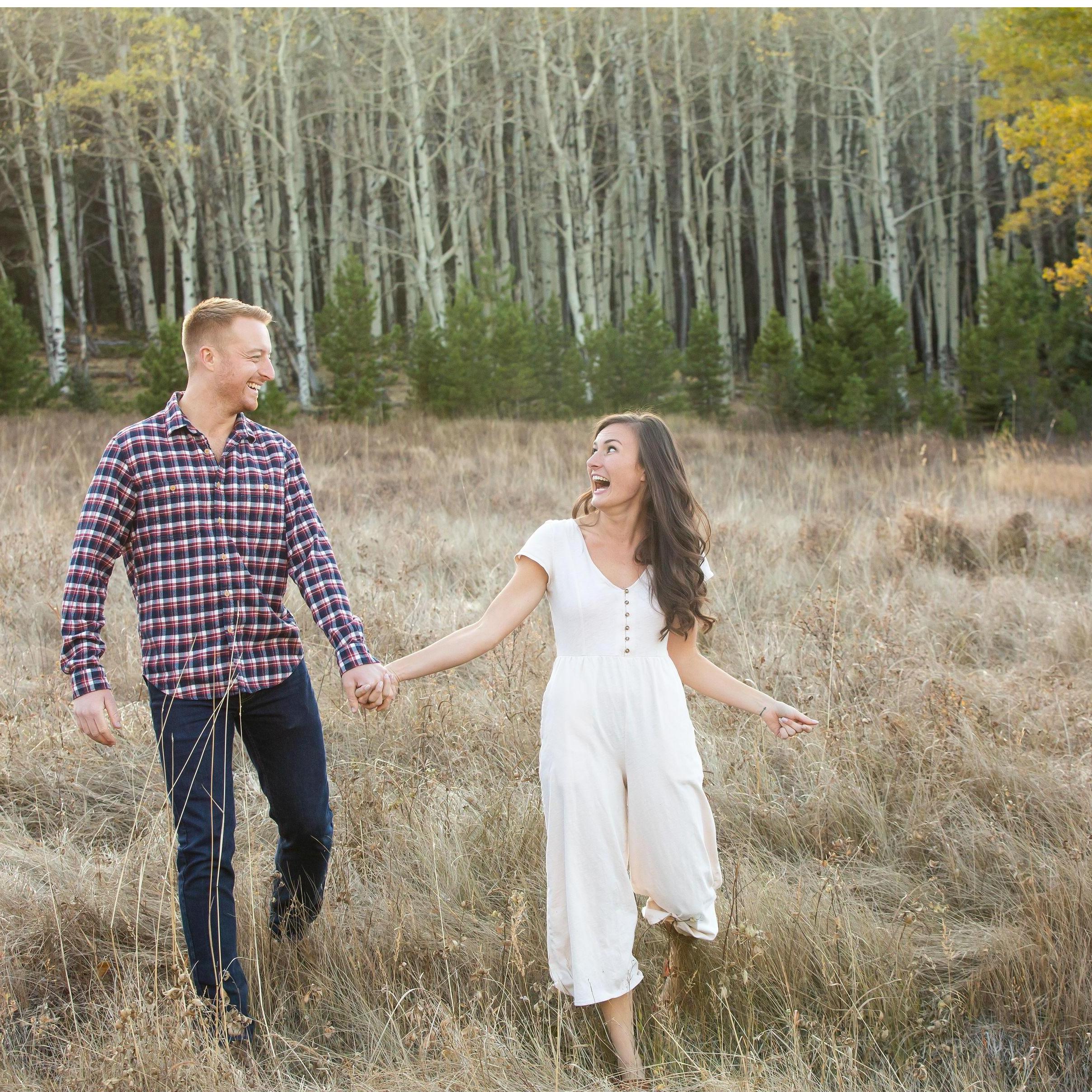 We both feel so lucky to have compatible senses of humor: silly, sarcastic, and strange.