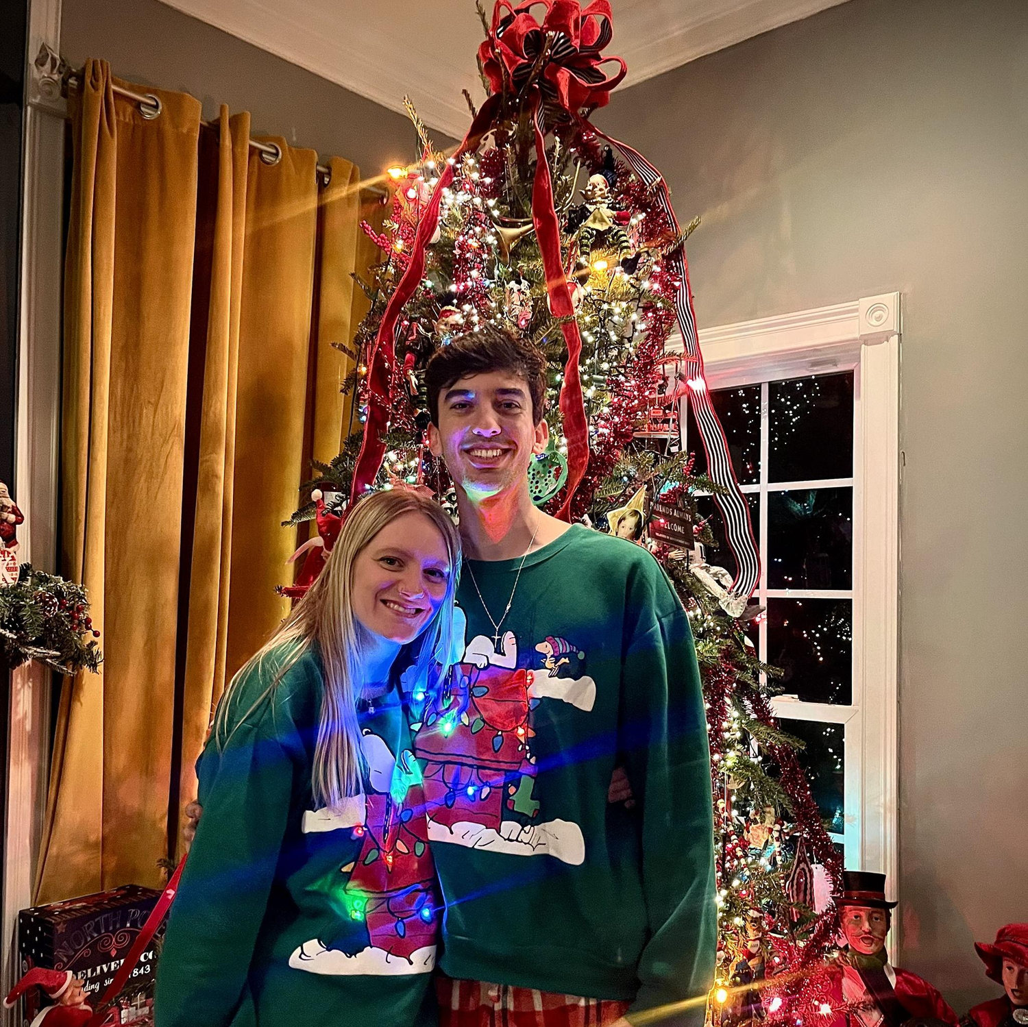 Matching Christmas PJs!